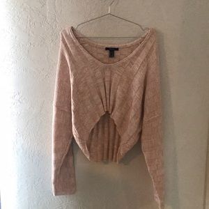 Forever 21 hi-low crop sweater